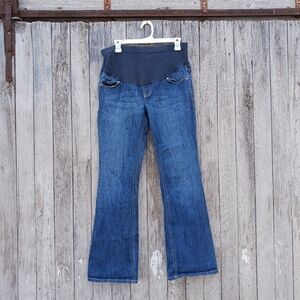 Old Navy Maternity Women's Size 6 Regular Full Panel Flare -stretch- Jeans‎